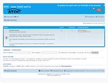Tablet Screenshot of forum.atoc.fr